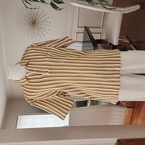 ZARA mens Collard T-Shirt